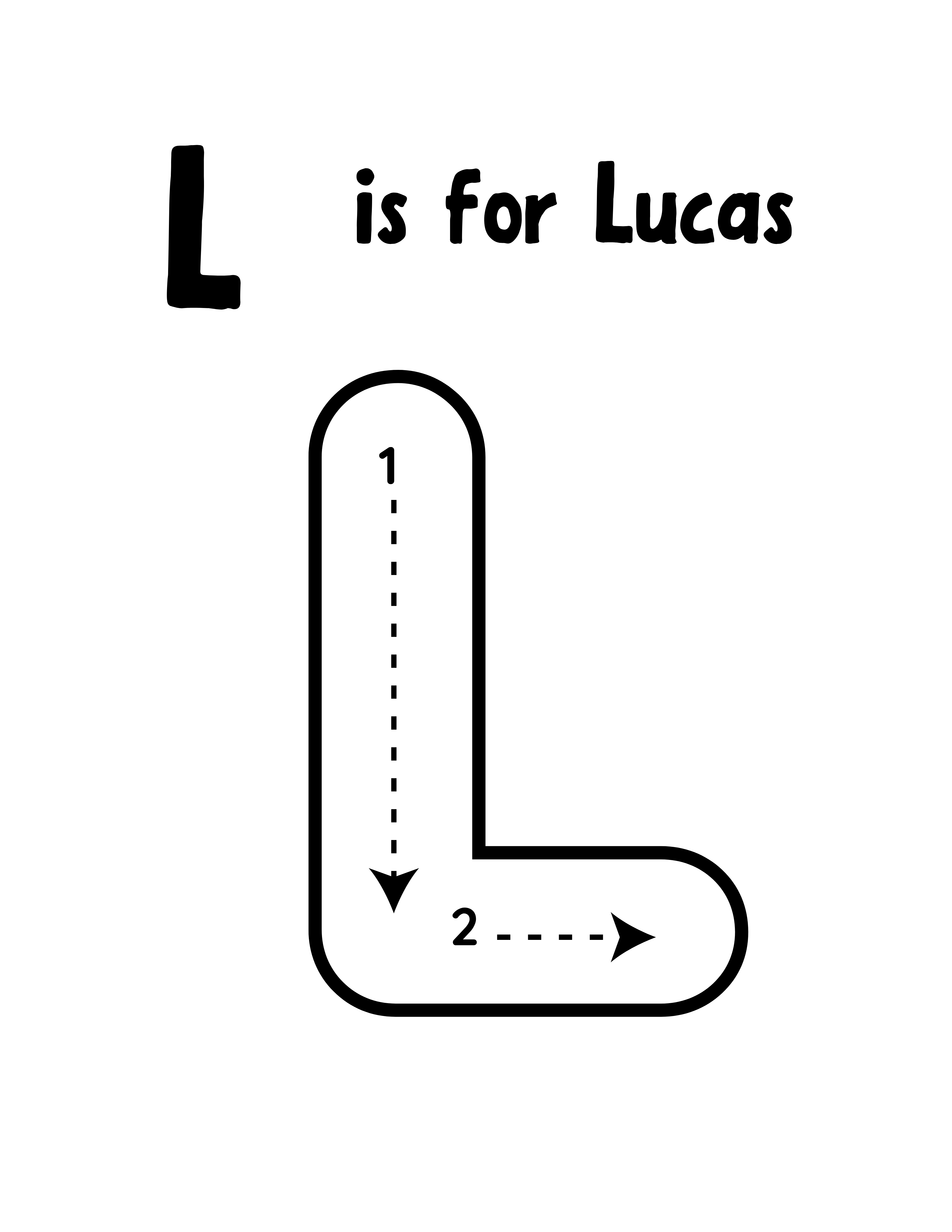 Personalized Name tracing Book