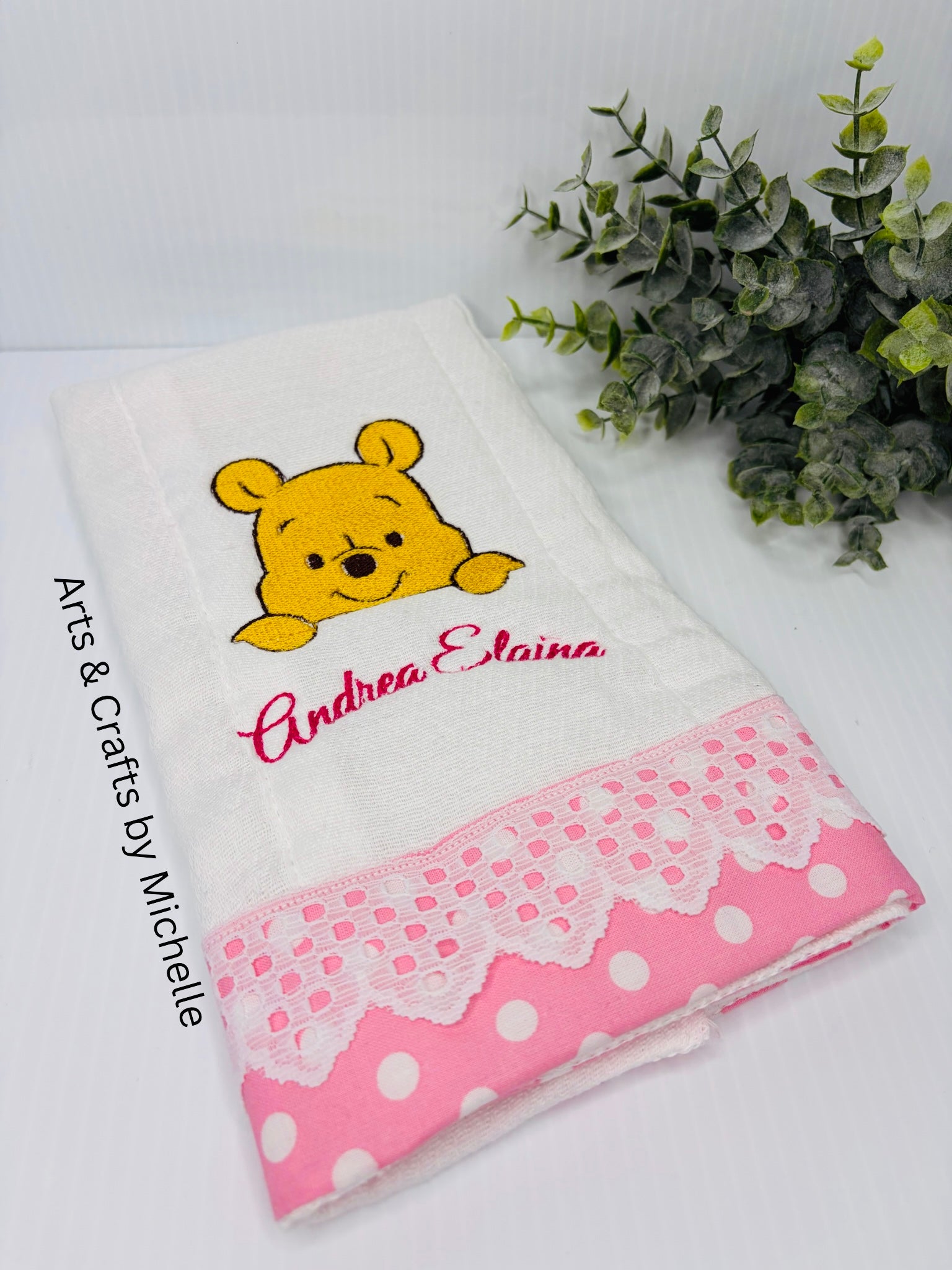 Bear Baby Burp Cloths – Soft, Absorbent & Essential for Everyday Use