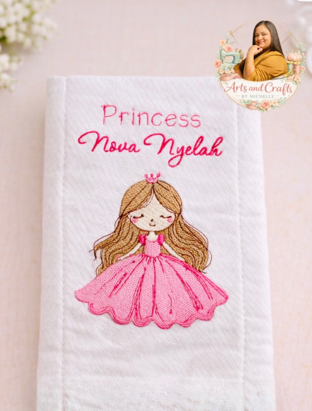 SPECIAL PRE-ORDER LISTING - Burp Cloths Embroidered Only