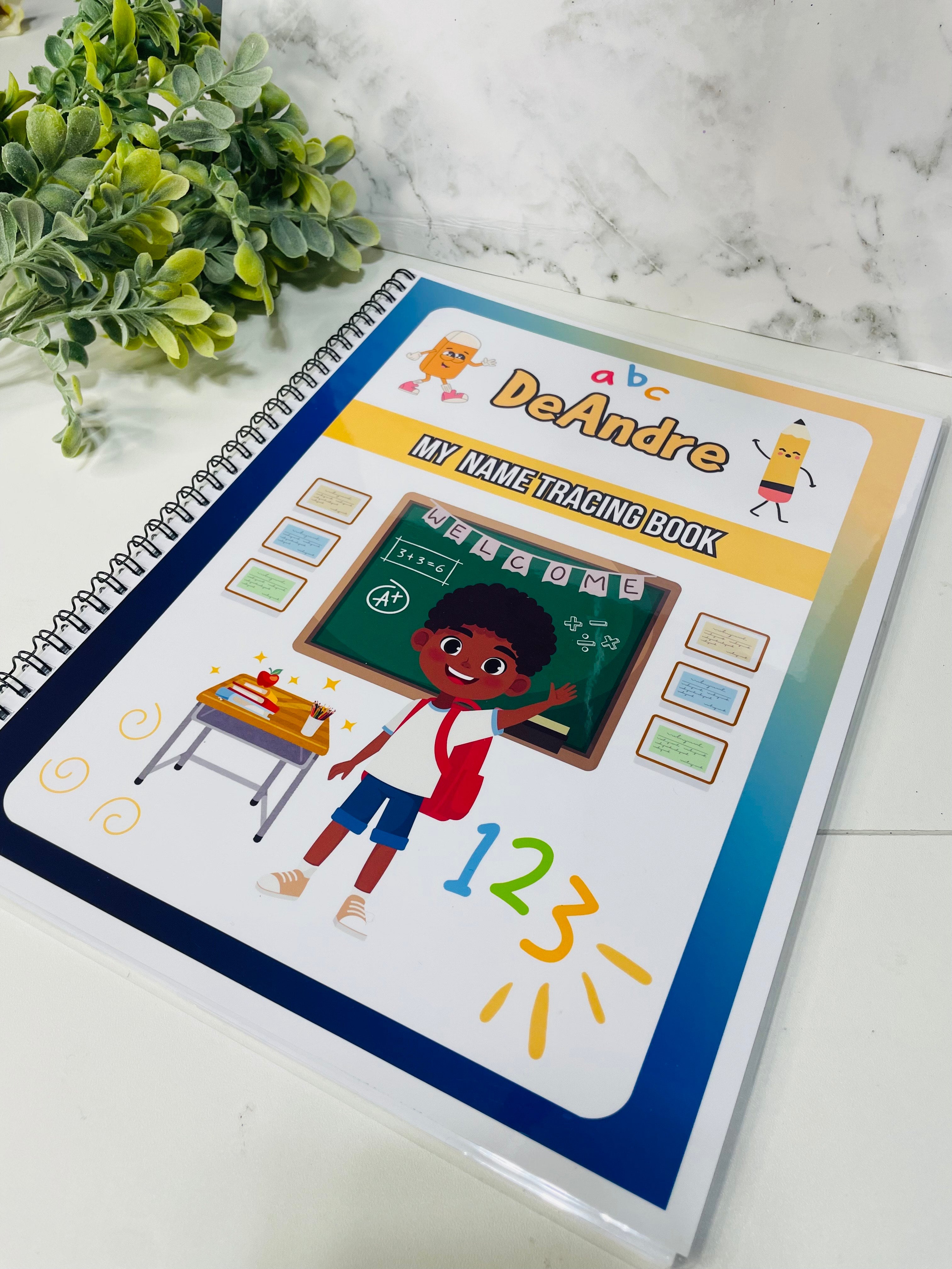 Personalized Name tracing Book