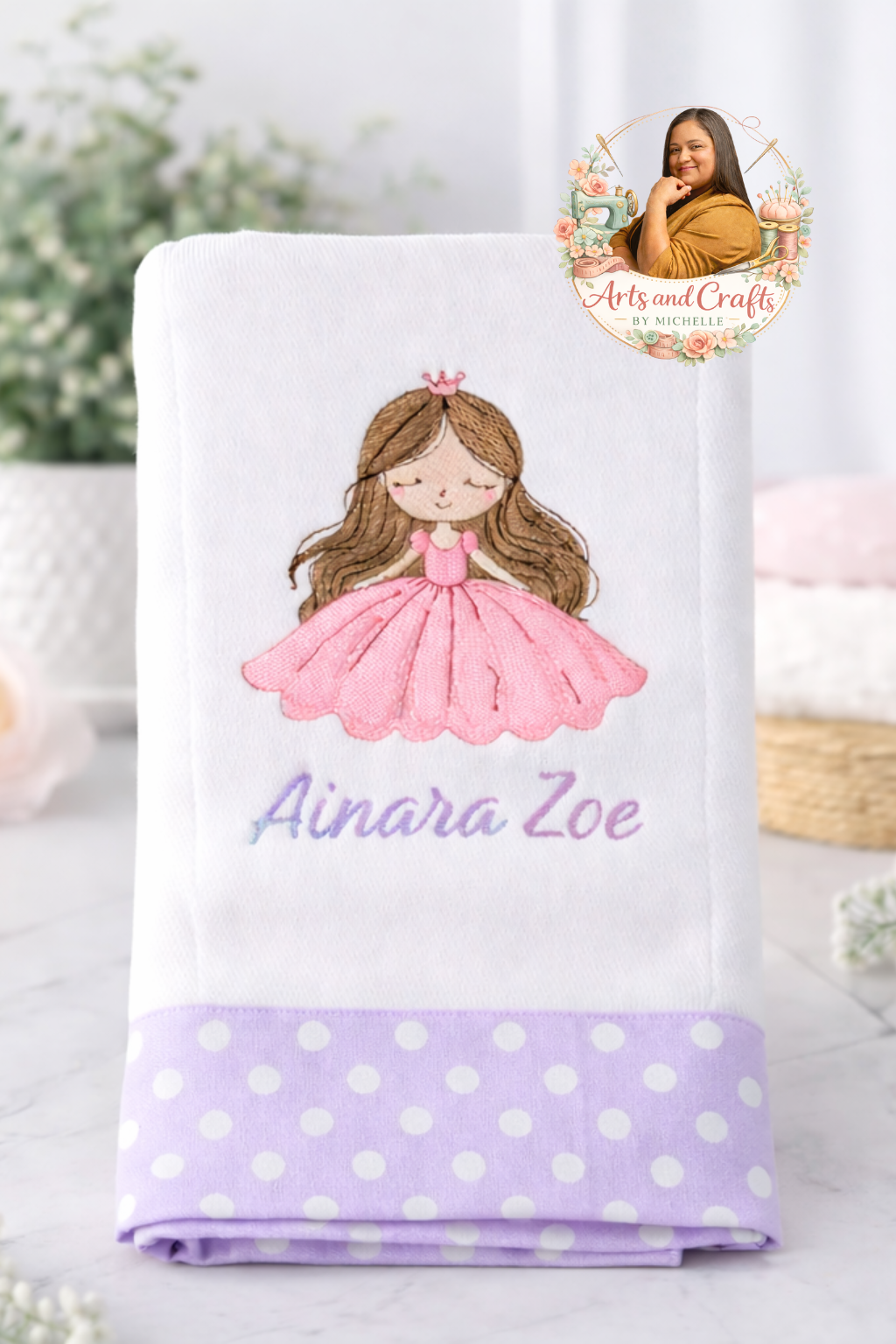 Princess Baby Burp Cloths – Soft, Absorbent & Essential for Everyday Use